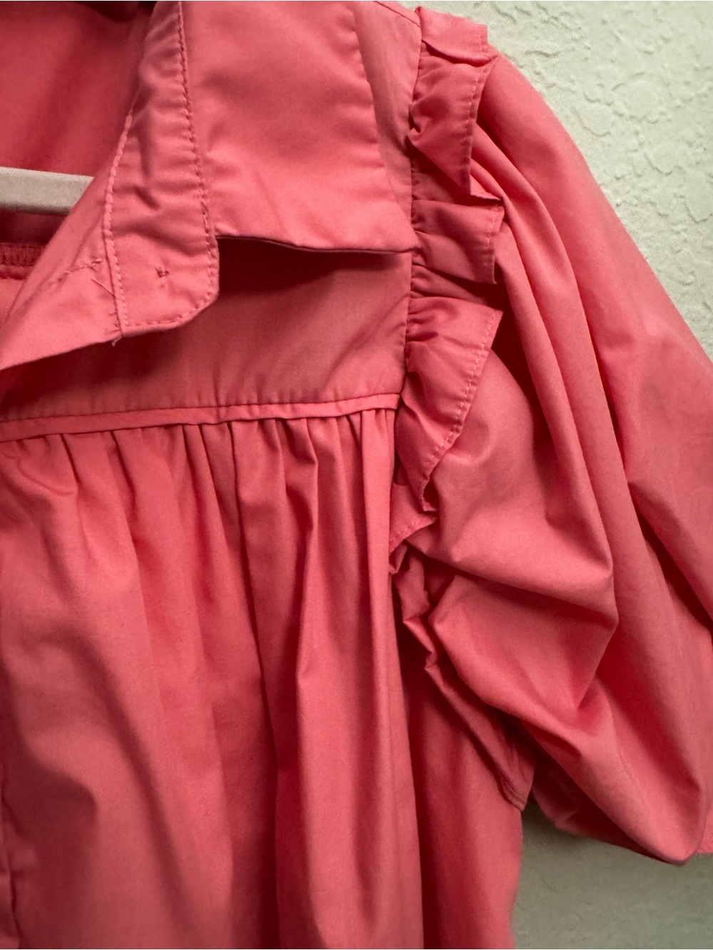 entro pink button up dress - Picture 6 of 6